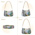 thumbnail image 7 of FORMRS Womens Shoulder Bag with Chain Strap Clutch Purse Cute Tote Handbag, Floral Seaside, 7 of 7