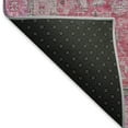 thumbnail image 5 of Addison Rugs Mayfield Premium Machine Washable Traditional Global Pink Rectangle Rug, 3' X 5' Machine Washable Traditional Global Pink Oversized Sherpa Throw Blanket, 5 of 7