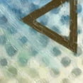 thumbnail image 2 of Greene, Taylor 26x26 Black Ornate Wood Framed with Double Matting Museum Art Print Titled - ABSTRACT TRIAD III, 2 of 4