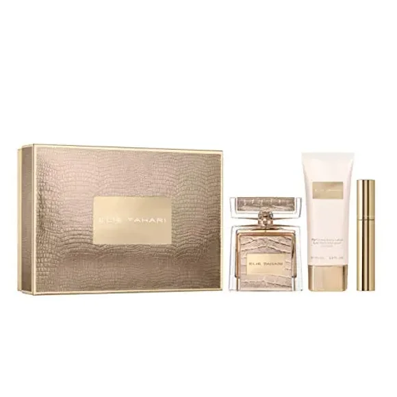 ELIE TAHARI de Elie Tahari, EAU DE PARFUM SPRAY 3.4 OZ Y LOCIÓN CORPORAL 3.4 OZ Y EAU DE PARFUM SPRAY 0.33 OZ MINI