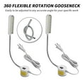 thumbnail image 6 of 30 LED Flexible Gooseneck Work Light with Magnetic Base, 360° Adjustable Sewing Lamp for Workbench Lathe Drill Press, Eye Protection 3W Bright Lighting for Crafting Reading Desk, 6 of 7