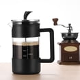 thumbnail image 7 of OIUR 1000ml French Press Coffee Maker 34oz Heat-Resistant Borosilicate Glass No-Drip Spout Advanced Filtration System Coffee Press Kettle, 7 of 7