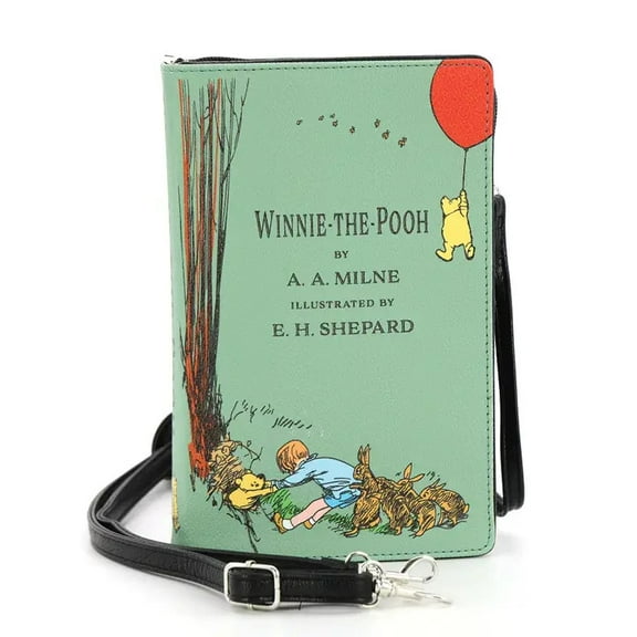 comeco Winnie the Pooh Book Clutch Bag