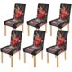 thumbnail image 1 of ABPHQTO Feliz día de la madre, ramo de flores, funda protectora para silla elástica Floral, funda protectora para asiento para comedor, Hotel, fiesta de boda, juego de 6, 1 of 4