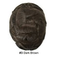 thumbnail image 4 of LYRICALHAIR Toupee for Men Hairpiece Indian Human Hair Replacement System Full Poly Hair Units for Man PU Injected Male Wig Hair Prosthesis, 4 of 5