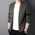 thumbnail image 2 of Nuevos abrigos de color sólido, moda coreana, cárdigan de punto, ropa para hombre, ofertas 2024, suéter de manga larga estilo para hombres, jerséis Y2k abiertos, 2 of 4