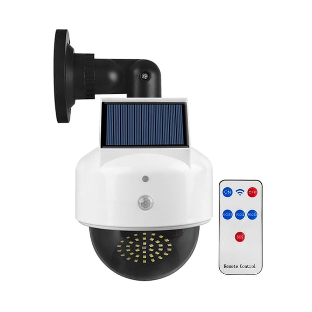 Monitoreo de simulación de inducción de cuerpo de luz de cámara falsa solar LED para el hogar (B) JShteea El nuevo