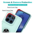 thumbnail image 5 of Rosebono Compatible With Motorola Moto G Stylus 2025 / Moto G Stylus 2026 Case, Hybrid Case With Adjustable Integrated Ring Kickstand (Green), 5 of 5