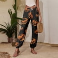 thumbnail image 6 of Women's Comfy Pajama Pants Funny Print Pajama Pants Comfy Stretch Drawstring Pajamas Cozy Pjs Bottoms Lounge Pants, 6 of 6
