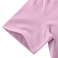 thumbnail image 5 of Mercatoo Toddler Collared Short Sleeve 𝐏o𝗹o Soft Solid Dress Shirt for Baby Boys Girls Cute Summer Comfortable Tee Tops with Pocket, 5 of 8