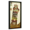 thumbnail image 2 of Empire Art Direct Leaning Tower of Pisa Dimensional Collage Framed Graphic Art Under Glass Wall Art, 17" x 33" x 1.4", Ready to Hang, 2 of 9