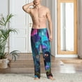 thumbnail image 6 of Fotbe Cute Fuzzy Fantasy Creatures Men's Pajama Pants,Sleepwear Pants,Pj Bottoms Drawstring And Pockets-Large, 6 of 7