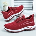 thumbnail image 5 of Willtoo Orthopedic Shoes for Women Arch Support Non Slip Slip on Running Shoes Breathable Knitted Mesh Stretch Hiking Shoes Soft 2026 Orthopedic Shoes, 5 of 6
