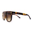 thumbnail image 3 of Classic Hard OG Flat Top Mobster Horn Rim Sunglasses Tortoise Brown, 3 of 4