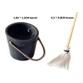SUNHUFA Mini Mop Bucket Simulation Decoration Props Safe Miniature DIY Craft Kits Reusable Non