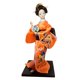 thumbnail image 3 of Muñeca geisha japonesa con kimono, regalo, decoración étnica popular, estatua asiática coleccionable Estilo E, 3 of 9