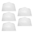 thumbnail image 1 of 5 fundas protectoras transparentes para ropa, ideales para abrigos, chaquetas y trajes, sin percha (45x30cm, aptas para niños, media longitud)., 1 of 7
