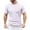 White, variant on Men's Shirts Short Sleeve Pack Round Neck Classic Jersey Tee Vintage Undershirt Tee Tops Bulk Summer Soft Athletic Short Sleeve (Black,L)