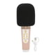 thumbnail image 1 of Micrófono inalámbrico L818, micrófono Bluetooth con altavoz potente para coche, fiestas, PC y todos los smartphones, color rosa, 1 of 14