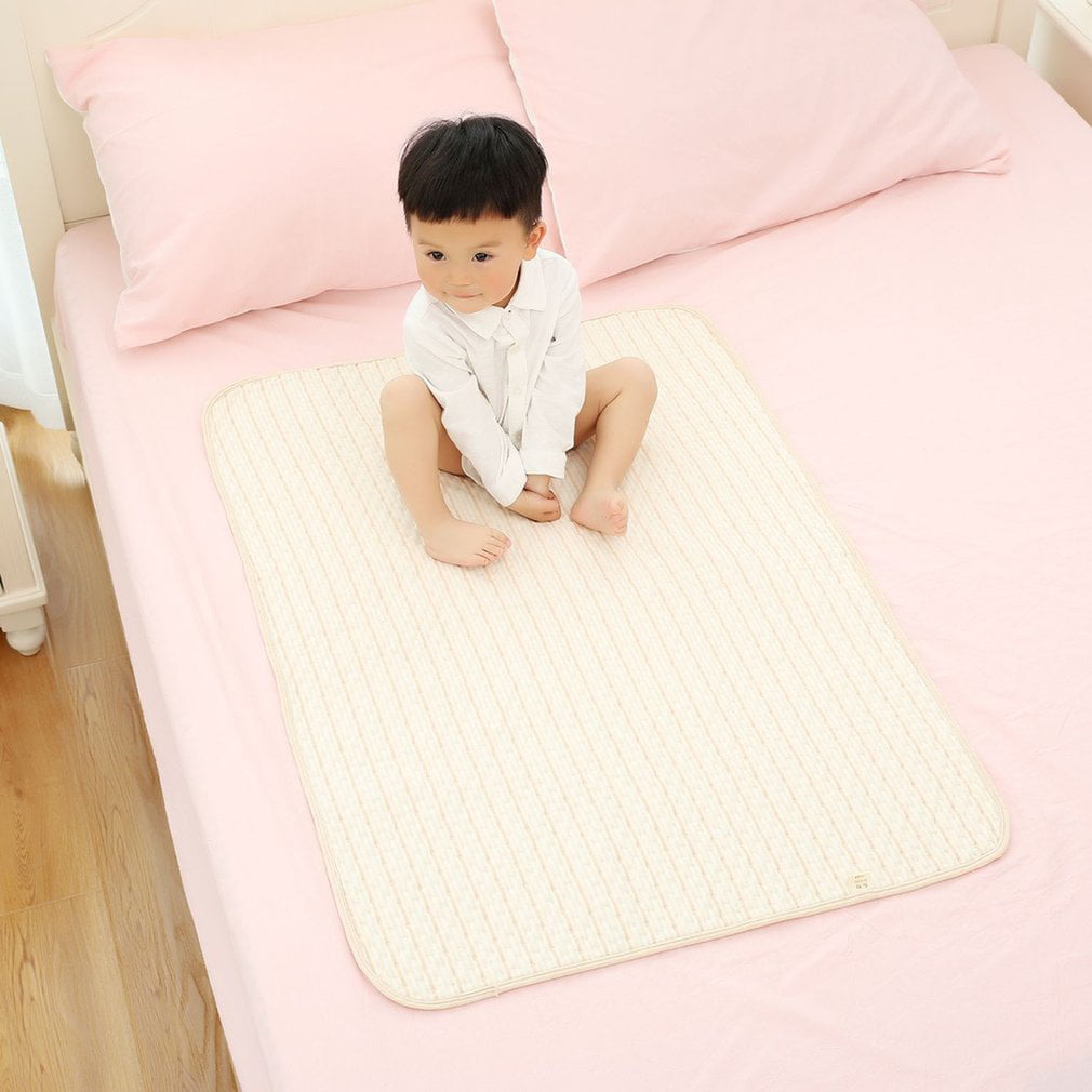 Baby Infant Diaper Nappy Urine Mat Kid Waterproof Bedding Changing Cover Pad  LS