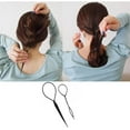 thumbnail image 5 of pulabo2PCS Women Girl Topsy Tail Hair Braided Ponytail Maker Easy Styling Tool Beautiful, 5 of 5