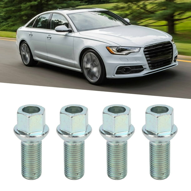 4pc M14x1.5 Wheel Lug Bolts For Audi A3 A4L A5 A6 A8 Q3 Q5 - Direct Replacement Screws