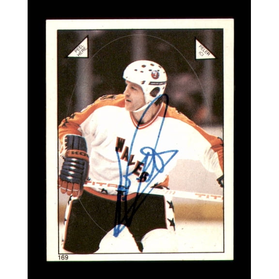 Denis Potvin Autographed 1983-84 O-Pee-Chee Stickers Card #169 New York Islanders SKU #251527