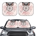 thumbnail image 2 of Fotbe Dreamcatcher With Owl Juego de 2 Piezas de Parasoles para Parabrisas | Bloqueador Solar para Auto | Accesorios Plegables para Protección Solar Interior-Small, 2 of 6