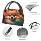thumbnail image 4 of Fotbe Colorful Leaf Chihuahua Bolsa Térmica Portátil con Estampado, Bolsa de Entrega de Alimentos Aislada, Bolsa Reutilizable de Gran Capacidad para Comidas y Supermercado, 4 of 6