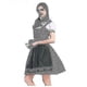 thumbnail image 4 of FeiKong Disfraz tradicional de Oktoberfest para mujer, vestido Dirndl de cervecera alemana con delantal, vestido de fiesta de disfraces, tallas XS a 6XL, 4 of 5