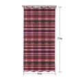 thumbnail image 5 of Boho Red Colorful Striped Ethnic Pattern Shower Curtain 36"x72" ,Bathroom Decorative Shower Curtains Set with 12 Hooks,Modern Waterproof Washable Shower Curtain, 5 of 6