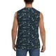 thumbnail image 4 of Balery Romantic Eiffel Tower Camisetas sin mangas para hombre, absorbe la humedad y protege contra el mal olor.-XX-Large, 4 of 7