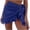 Blue, variant on Sarongs for Women Swimsuit Cover Up Ruffled Beach Wrap Skirt Short Tie Chiffon Bathing Suit Bikini Pareo Summer Vacation Outfits Swimwear Coverups White A