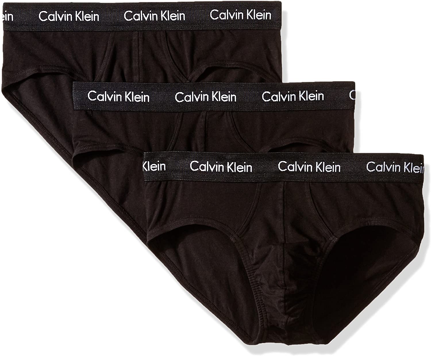 Calvin Klein Men's Cotton Stretch 3 Pack Briefs, Black, Small | Walmart  Canada