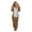 Khaki, variant on Winter Hooded Jumpsuit for Women Thermal Long Sleeve Romper Cozy One-Piece Pajama Set with Soft Fabric for Lounge and Sleep Army Green XXL