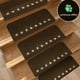thumbnail image 5 of Peldaños para Escaleras, Alfombrillas Antideslizantes con Franjas Luminosas, Protectores para Escaleras con Respaldo Adhesivo, 55 x 22 cm para Seguridad en el Hogar, 5 of 6