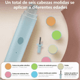thumbnail image 4 of Lima De Uñas Eléctrica Labg Para Bebés Portátil Con Luz Led azul, 4 of 5