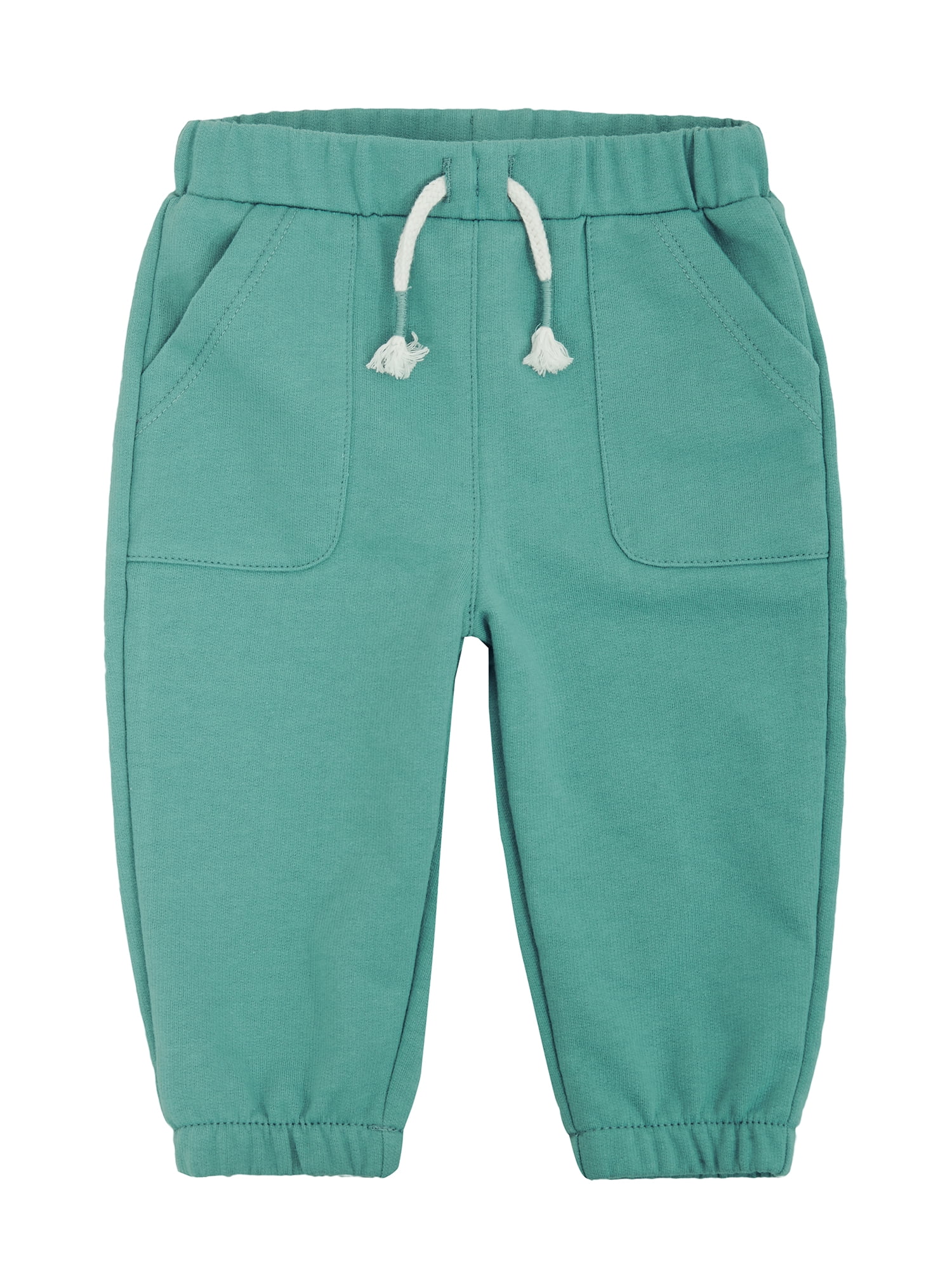 Wonderluxe Baby Boys' Teddy Fleece Pullover and Jogger Pants Set, 2-Piece, Sizes 0/3M-24M