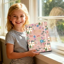 2026 Planner for Women Men Extra Large Planners Weekly & Monthly Planner for Work Note Pages Goal Floral Print Cover Black Cover with Purple Flower 6.1 In