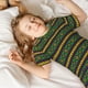 thumbnail image 5 of Balery Carnival Mardi Gras Conjunto de Pijama Infantil de Manga Corta con Estampado – Ropa de Dormir de Algodón Suave-XX-Large, 5 of 6