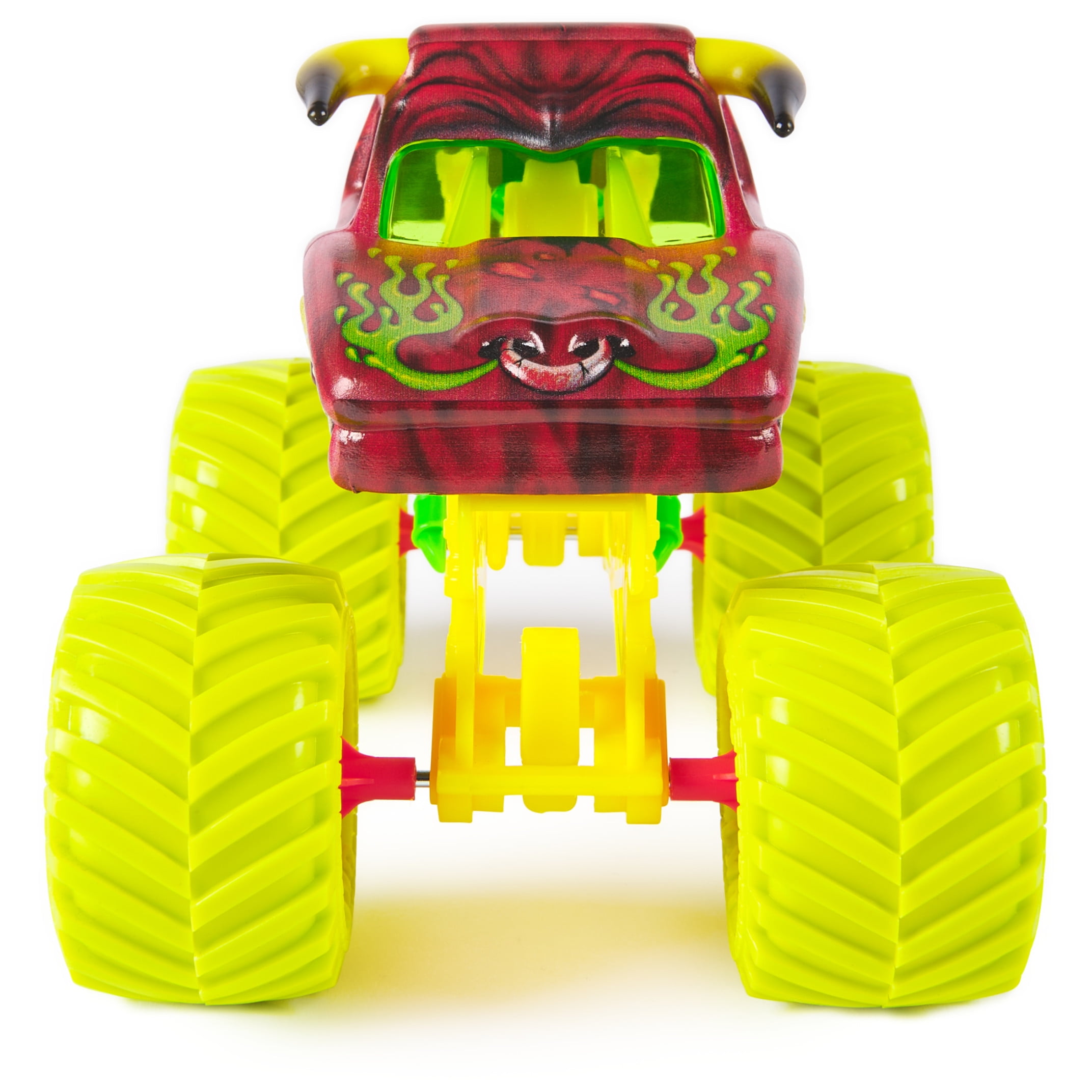 Monster Jam, Official El Toro Loco Monster Truck, Collector Die-Cast Vehicle, 1:24 Scale, Kids Toys for Boys and Girls Ages 3 and up