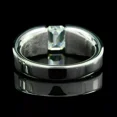 thumbnail image 3 of 2Ct Emerald Cut Lab-Created Diamond Men's Engagement Ring 14K White Gold Plated Silver, 3 of 3