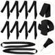 thumbnail image 5 of 20 unidades de cordones para medallas deportivas, cintas duraderas para el cuello con clips a presión para medallas de premio, ideales para competiciones y eventos, color negro, 5 of 7