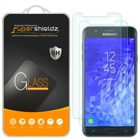 [2-Pack] Supershieldz for Samsung (Galaxy J7 Crown) Tempered Glass Screen Protector, Anti-Scratch, Anti-Fingerprint, Bubble Free