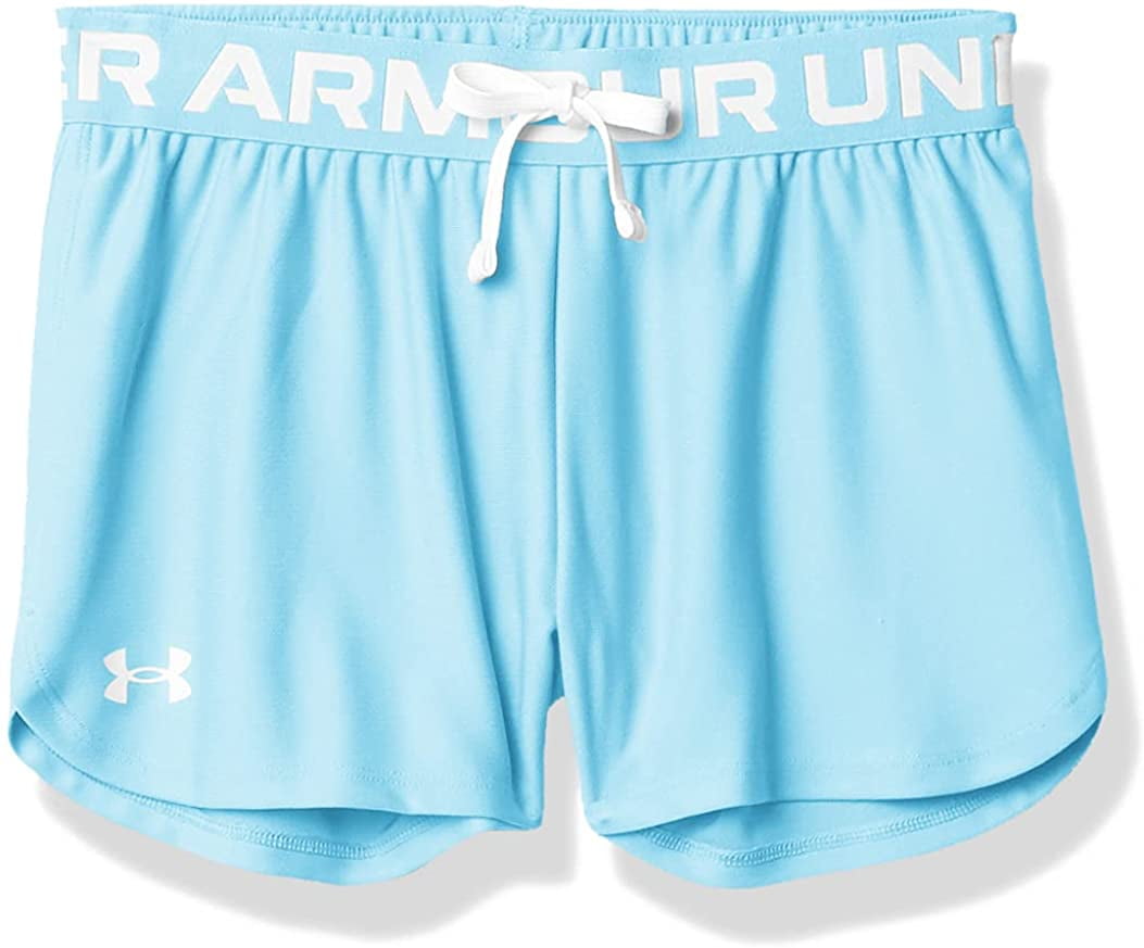 Under Armour Girls Play Up Solid Workout Gym Short Short 