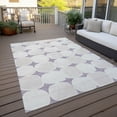thumbnail image 6 of Addison Rugs Chantille Indoor/Outdoor Transitional Circles Lavender Washable Rectangle Rug, 3' x 5', 6 of 6
