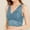 Blue, variant on SHITINN Women's Solid Color Black Lace Tank Top with Built In Bra Stylish and Supportive Sports Bra Tops for Women Camisoles with Shelf Bra Camisole for Women Long Length Lace Camisole Top Women