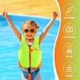 thumbnail image 2 of NEO-SPLASH Toddler Swim Vest, Neoprene Life Jacket for Kids Ages 3-6 (41.8-66.1 lbs), Green Dinosaur, 2 of 6