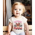 thumbnail image 4 of Cutest Reindeer at the Pole Shirt for Girls Cute Girly Christmas Holiday T-Shirt Natural Shirt 12 Months, 4 of 6