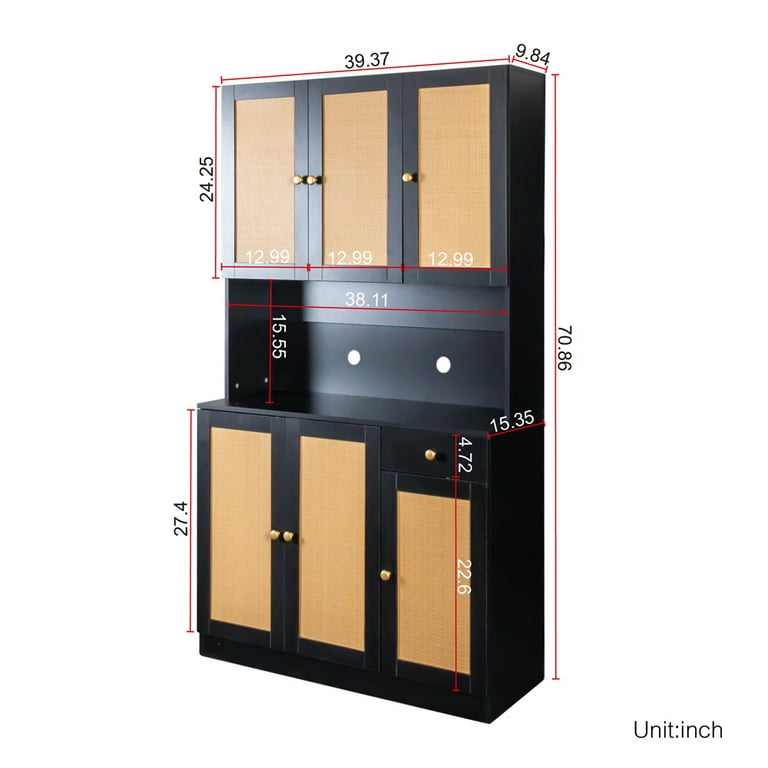 6 Case Cabinet